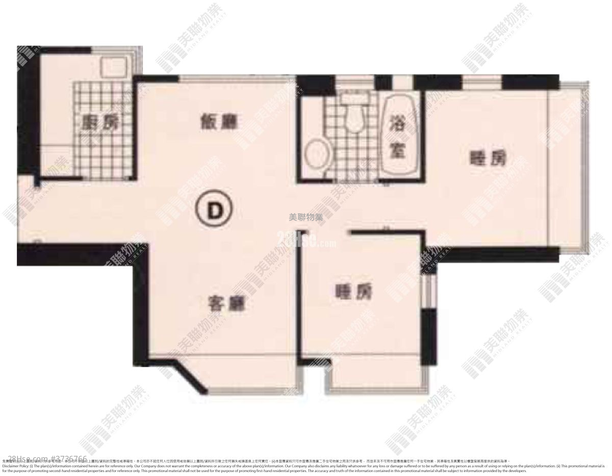 新寶城 租盤 434 平方呎