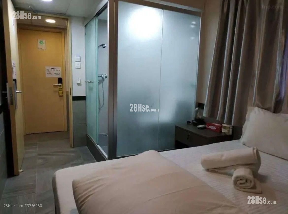 美麗都大廈 租盤 1 房 , 1 浴室 80 平方呎