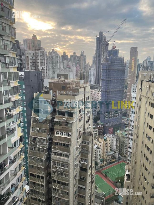 帝后華庭 租盤 2 房 , 1 浴室 395 平方呎