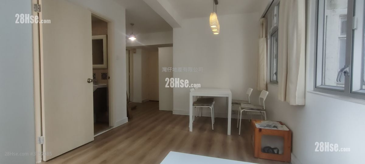 灣景中心大廈 租盤 1 房 , 1 浴室 357 平方呎