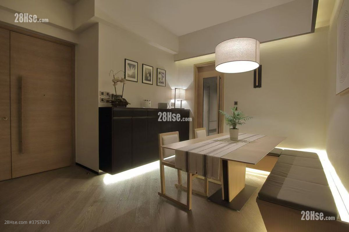 柏傲山 租盤 3 房 , 2 浴室 1,170 平方呎