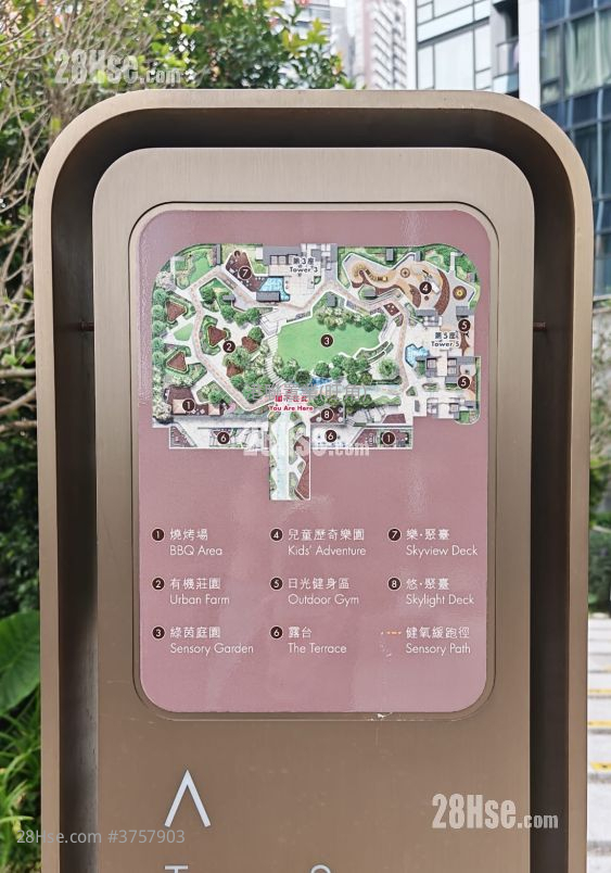 蔚藍東岸 租盤 開放式間隔 , 1 浴室 271 平方呎