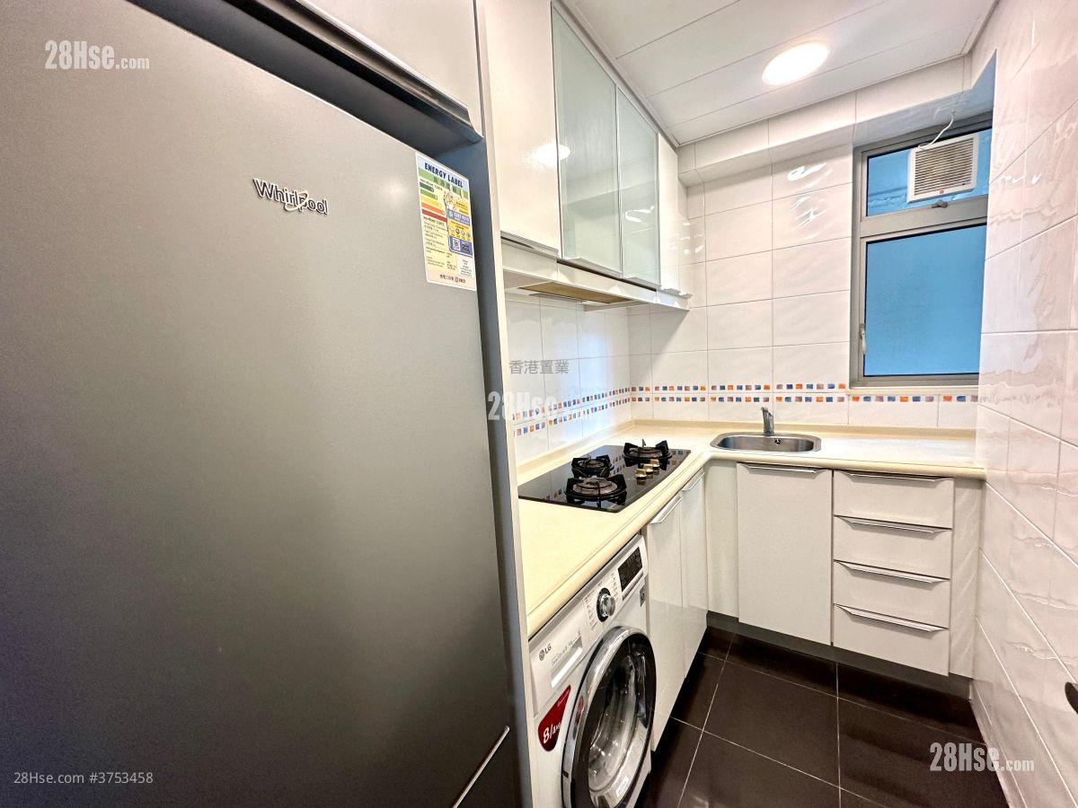 泓都 租盤 2 房 , 1 浴室 482 平方呎