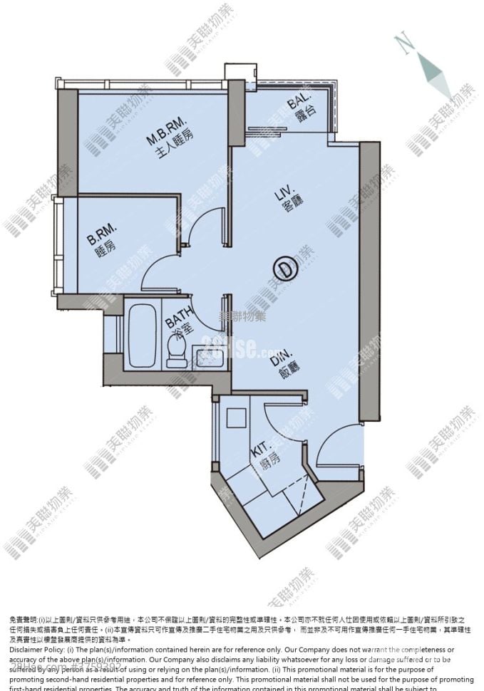 Grand Montara 售盘 2 房 528 平方尺