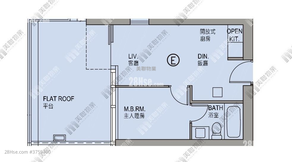 MONTARA 售盘 1 房 347 平方尺