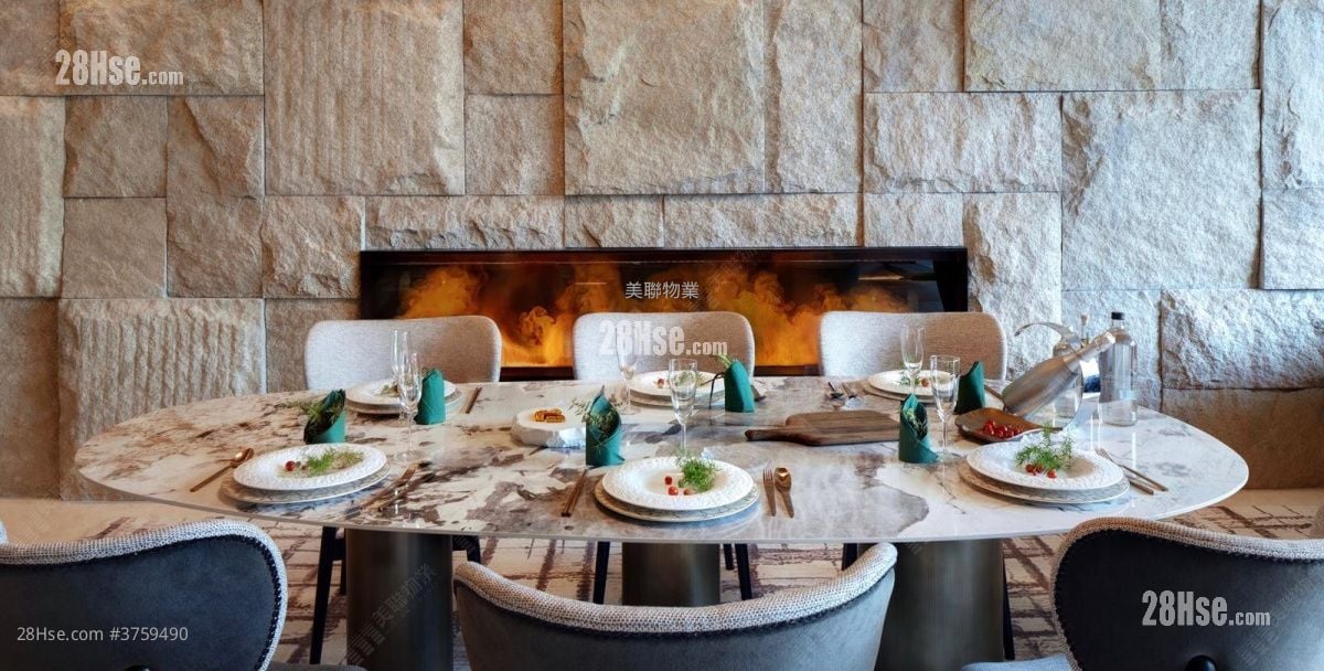 柏峦第一期 售盘 4 房 , 5+ 浴室 3,484 平方尺