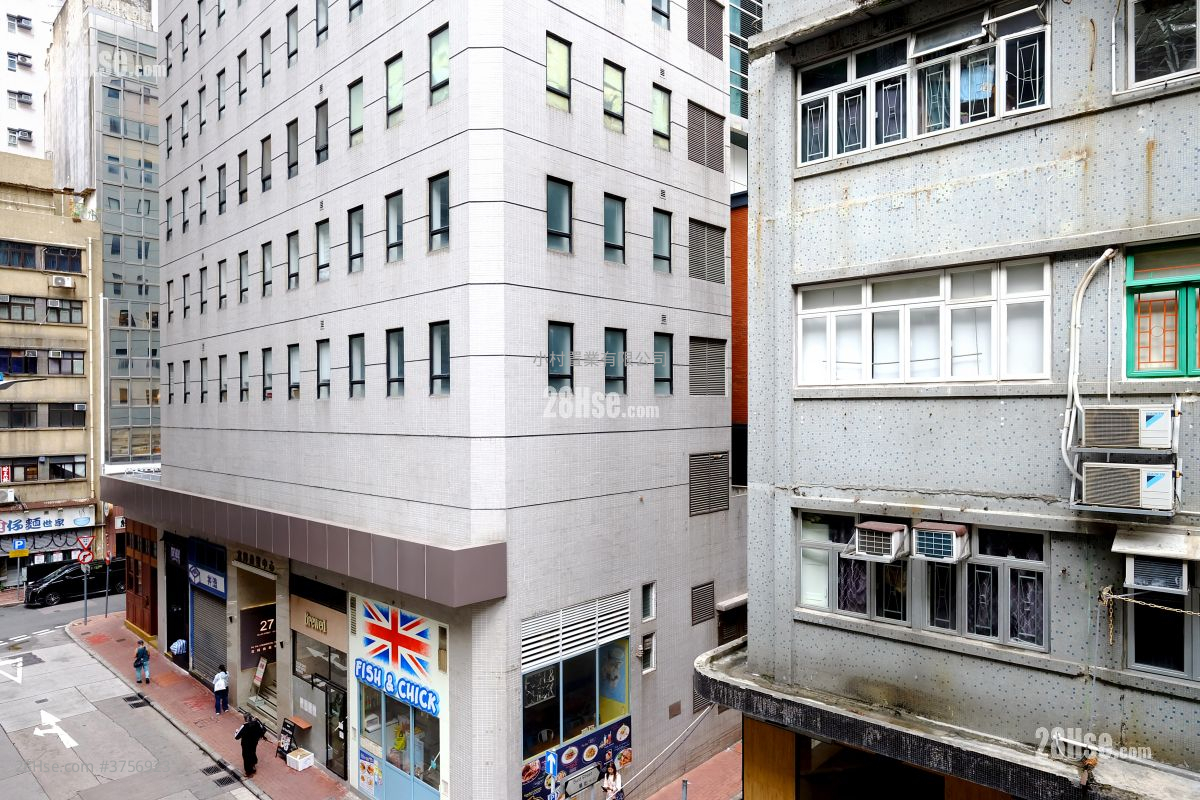 景觀: 禧利街18-20號 租盤 2 房 , 1 浴室 543 平方呎