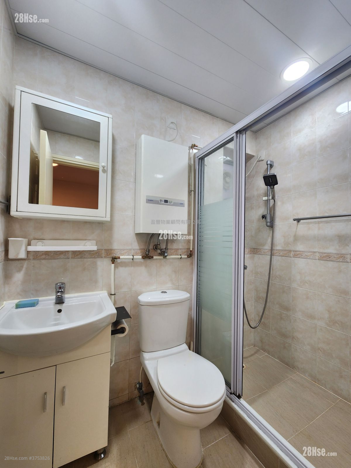 修頓花園 租盤 2 房 , 1 浴室 423 平方呎