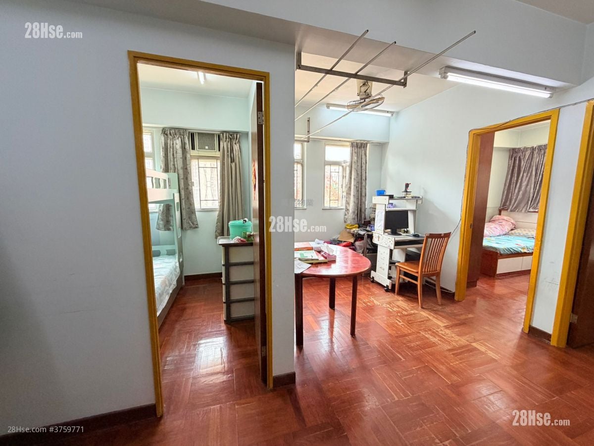 丽景楼 售盘 3 房 , 1 浴室 538 平方尺