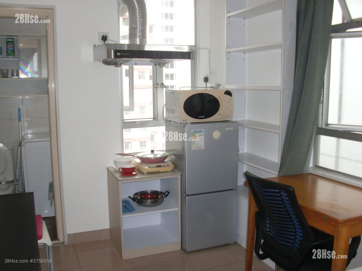 怡明閣 租盤 開放式間隔 , 1 浴室 309 平方呎