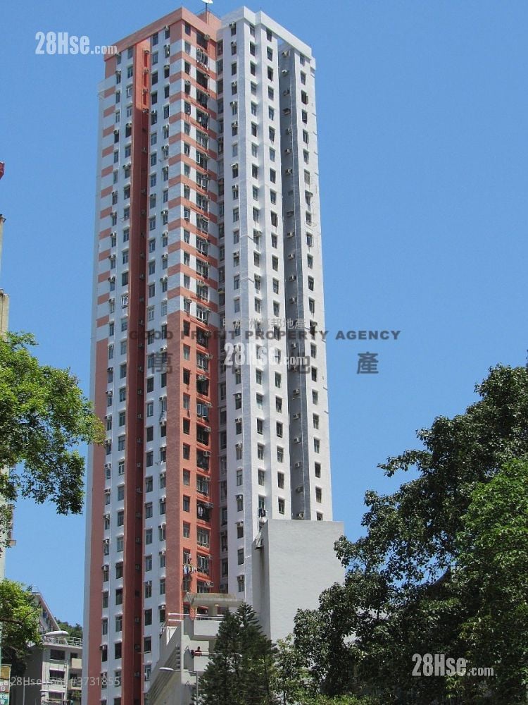 Yue Fai Court Sell 2 Bedrooms , 1 Bathroom 384 ft²
