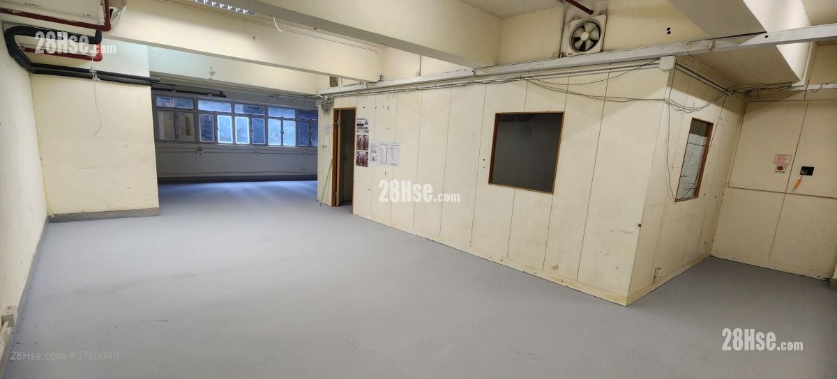 永豐工業大廈 租盤 1 房 , 2 廁所 2,078 平方呎