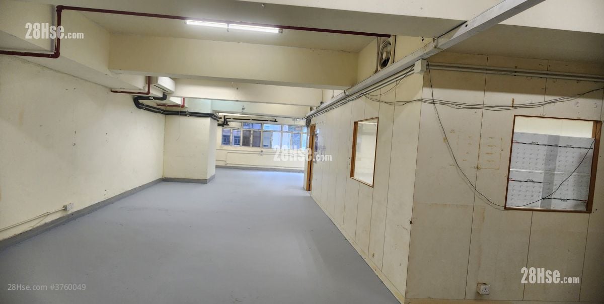 永豐工業大廈 租盤 1 房 , 2 廁所 2,078 平方呎