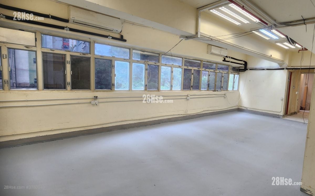 永豐工業大廈 租盤 1 房 , 2 廁所 2,078 平方呎