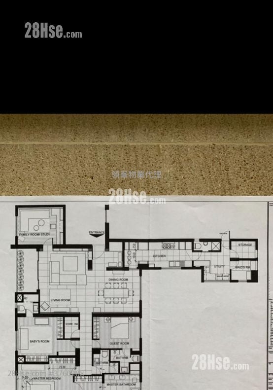 碧苑大厦 售盘 5+ 房 , 3 浴室