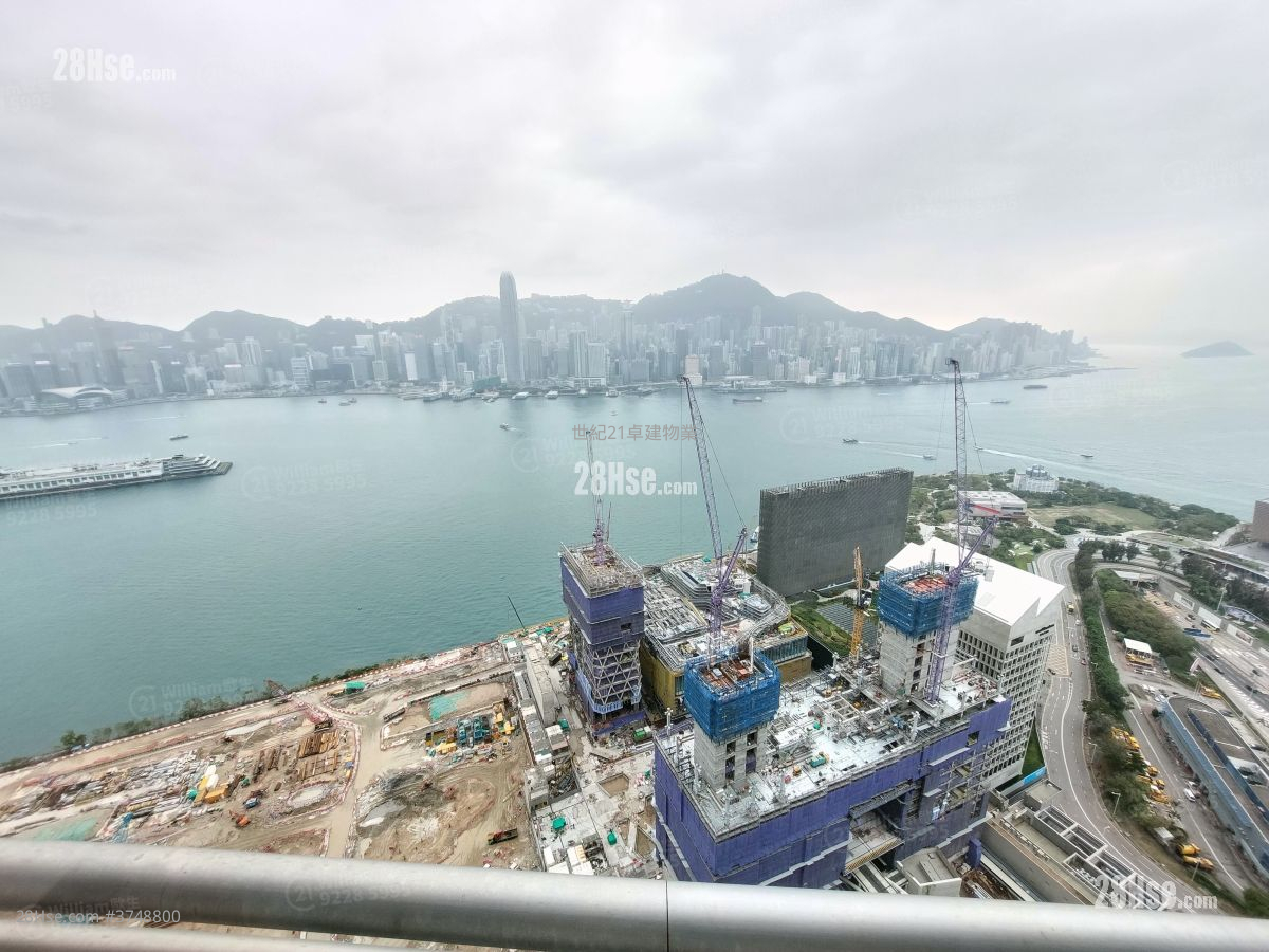 君臨天下 租盤 2 房 , 2 浴室 1,088 平方呎