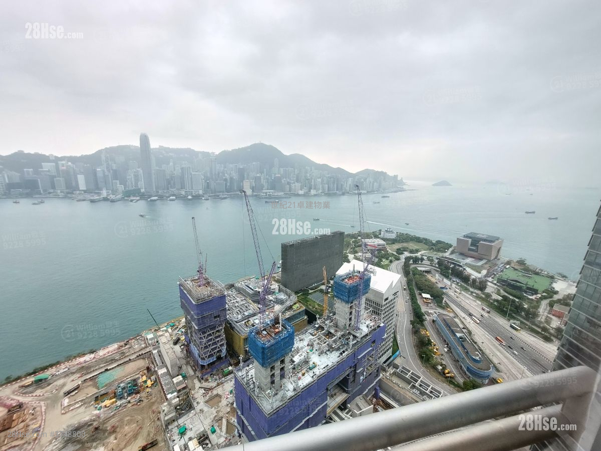 君臨天下 租盤 2 房 , 2 浴室 1,088 平方呎