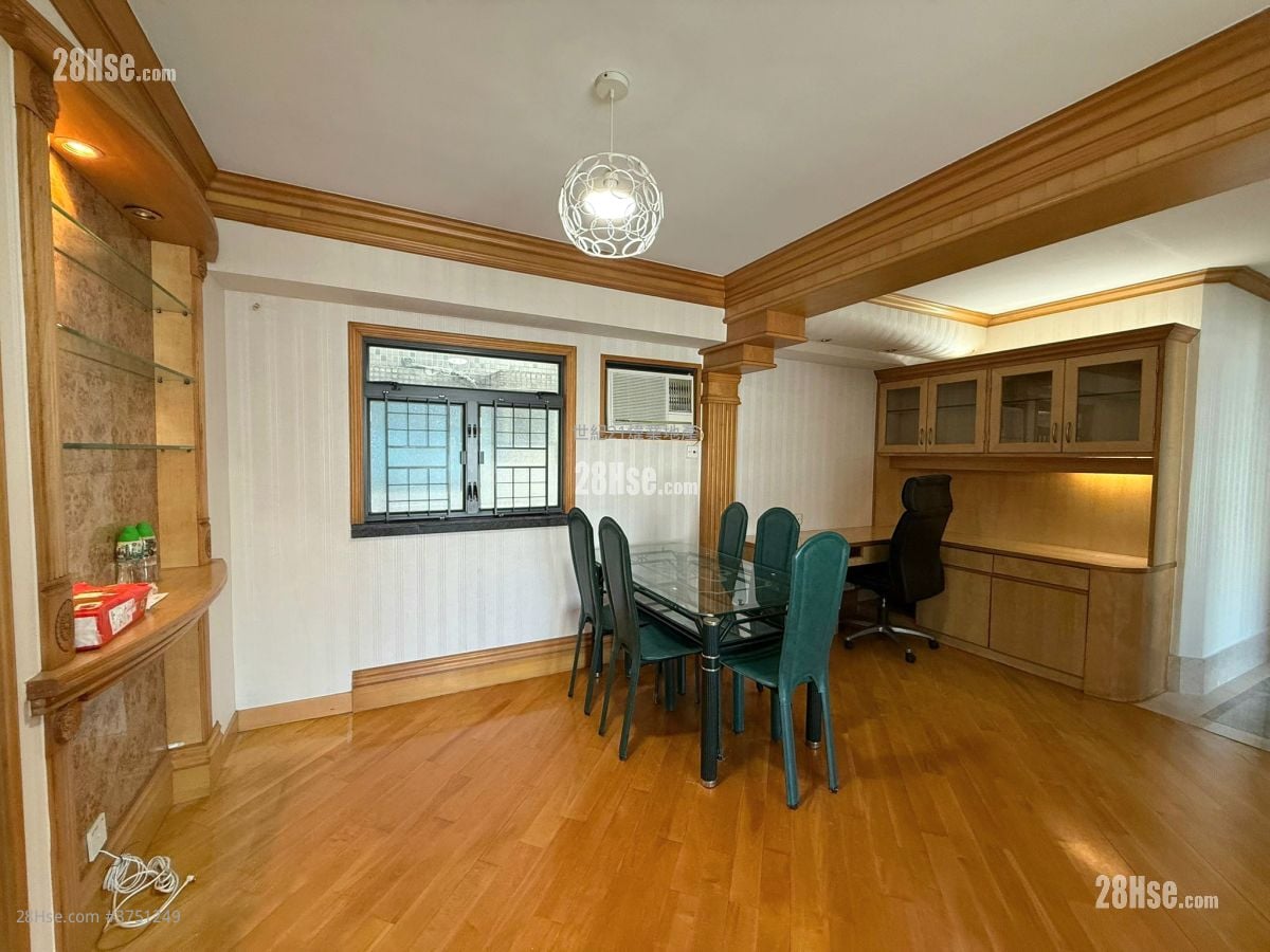 丽湖阁 租盘 3 房 , 1 浴室 598 平方尺