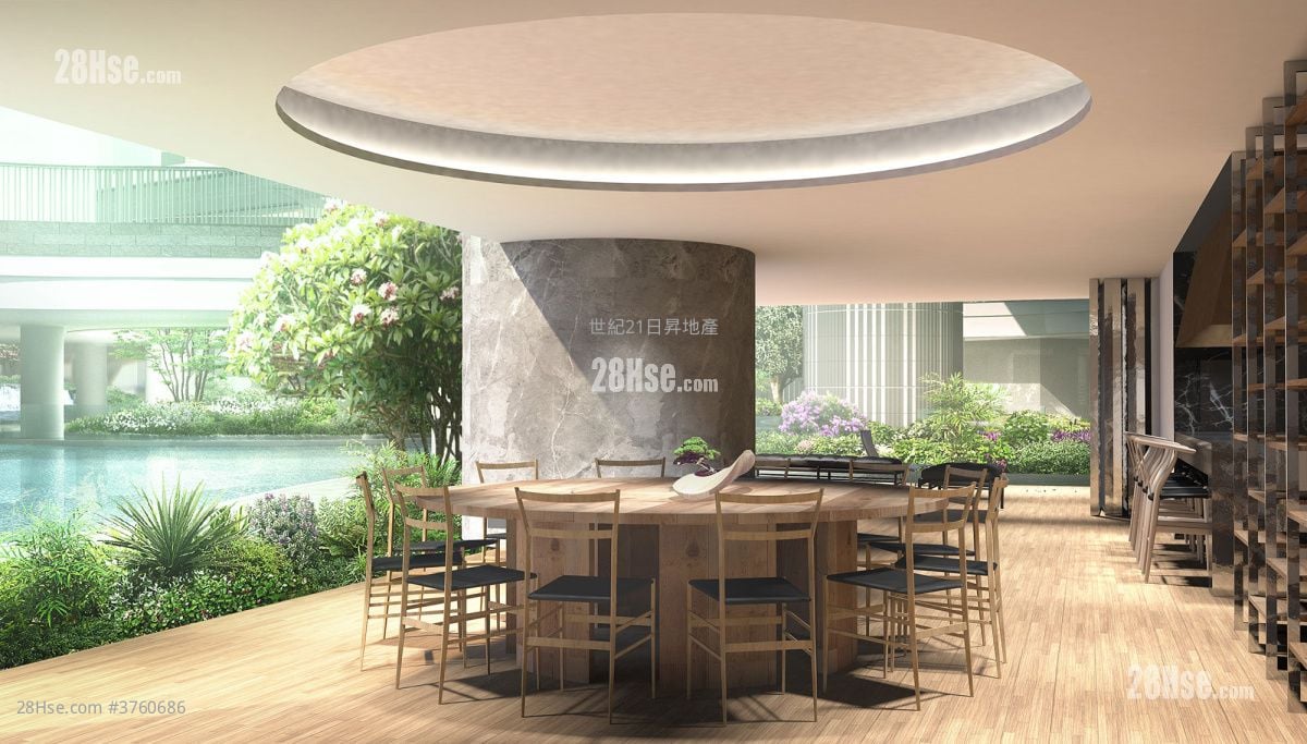 Fleur Pavilia Sell 3 Bedrooms , 2 Bathrooms 804 ft²