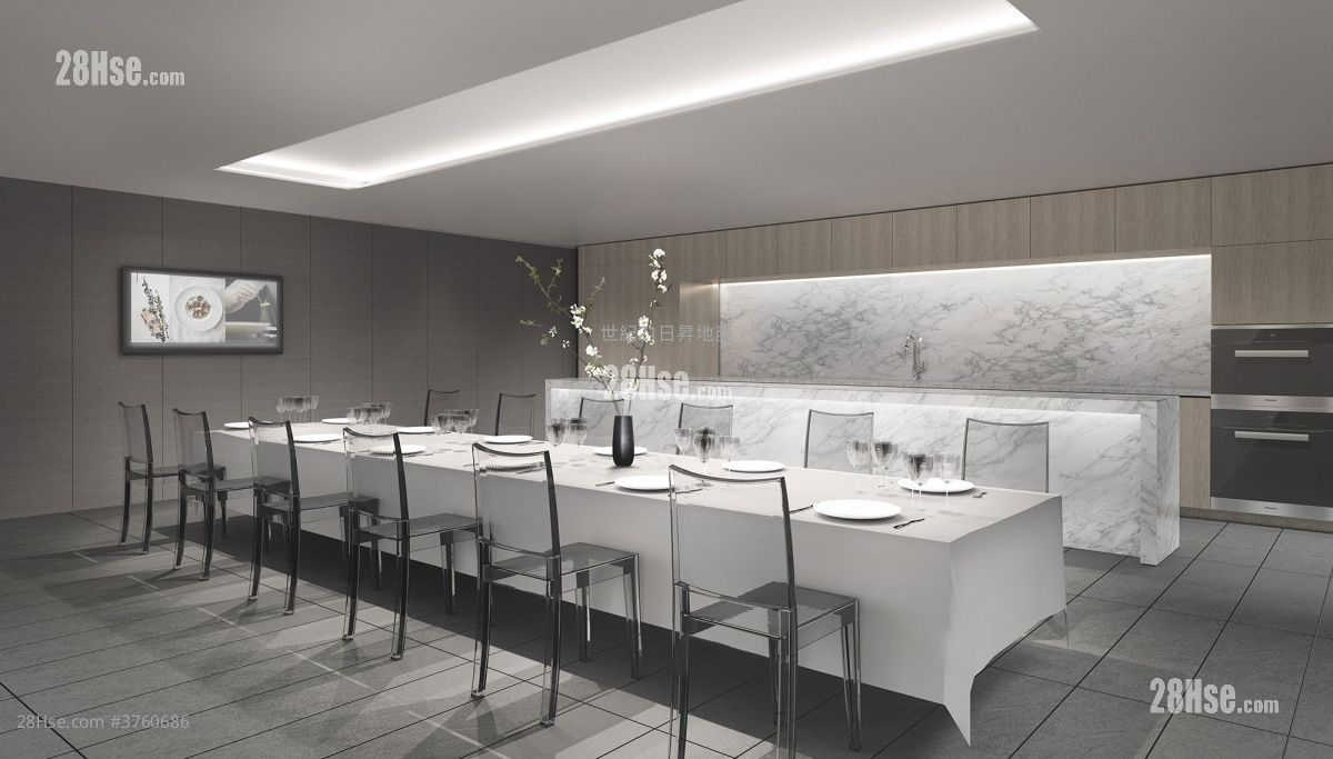 Fleur Pavilia Sell 3 Bedrooms , 2 Bathrooms 804 ft²