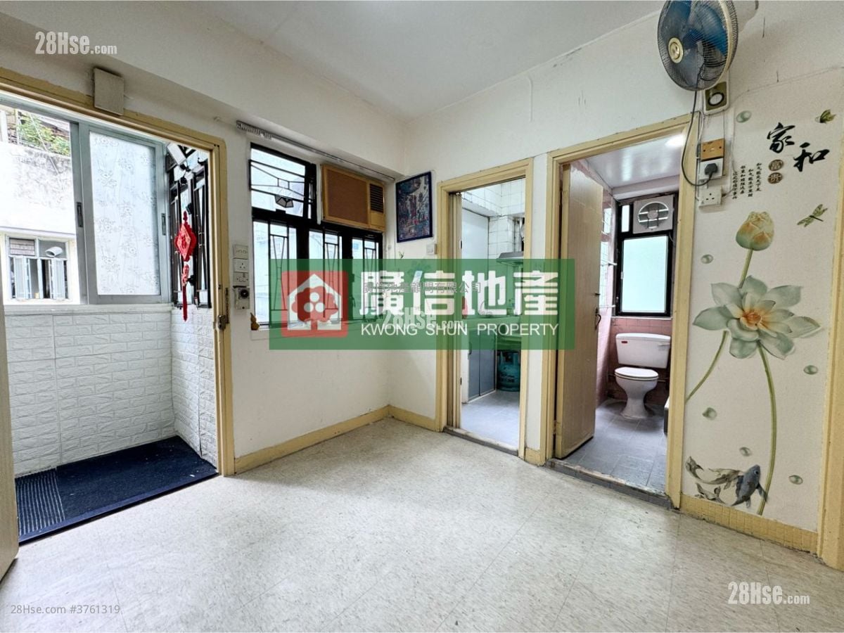 华康楼 售盘 2 房 , 1 浴室 352 平方尺