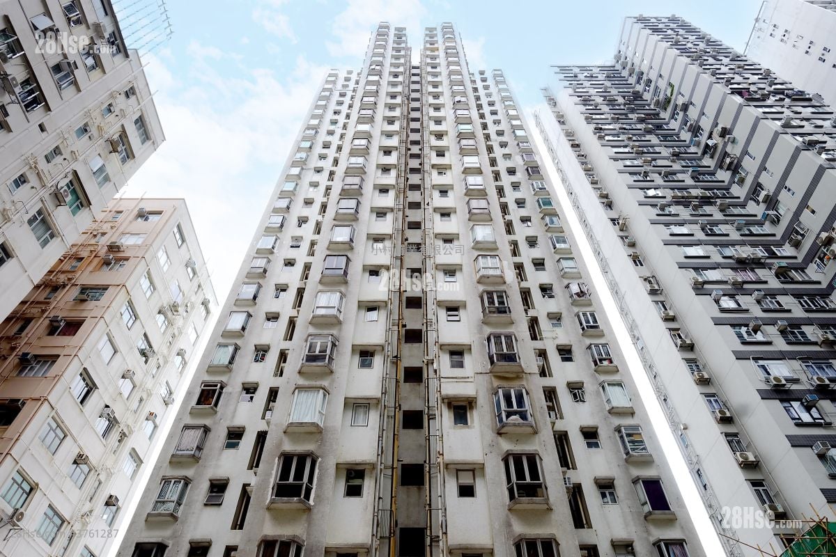 大厦外观: 富景阁 售盘 开放式间隔 , 1 浴室 198 平方尺