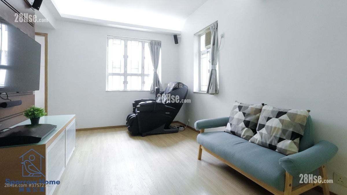 景星大廈 租盤 2 房 , 1 浴室 562 平方呎