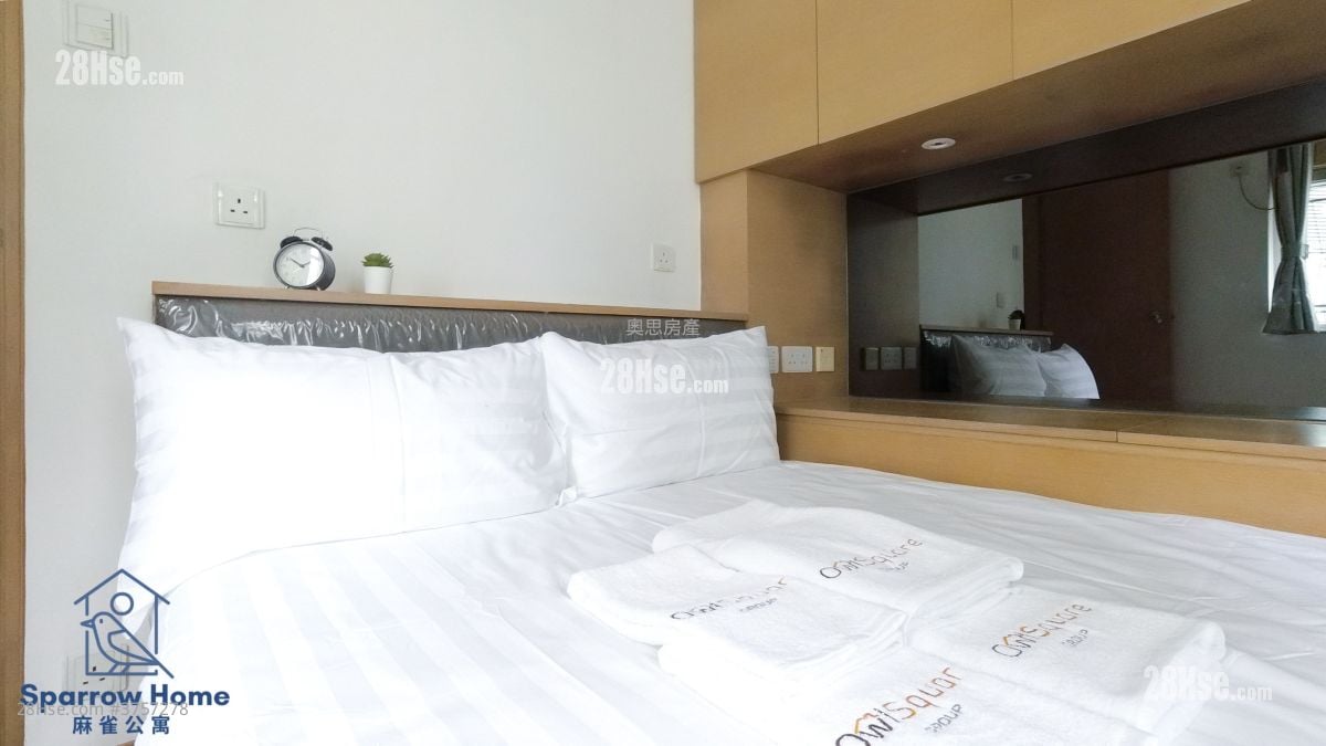 景星大廈 租盤 2 房 , 1 浴室 562 平方呎