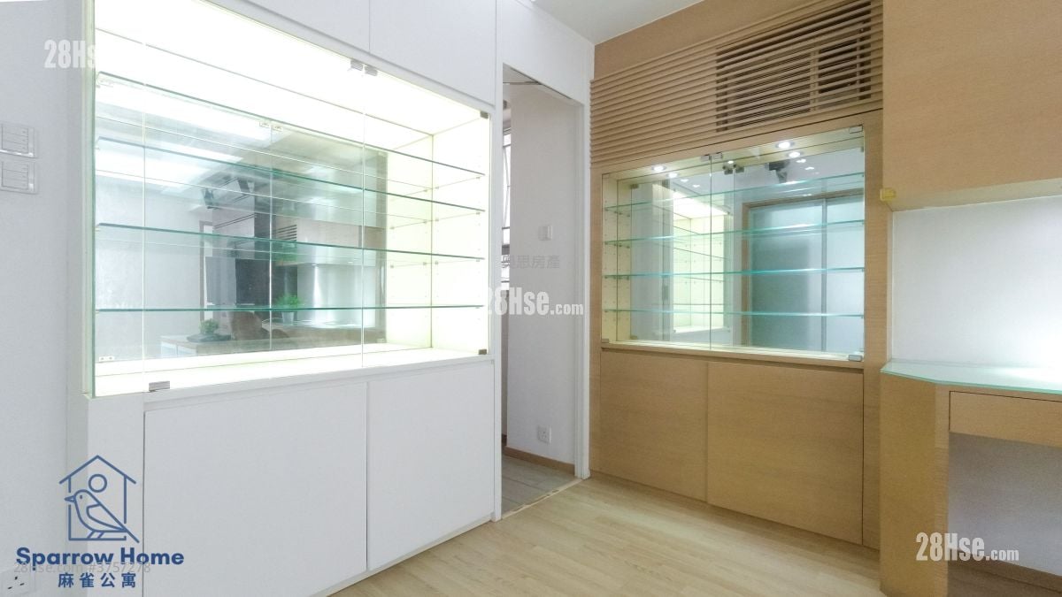 景星大廈 租盤 2 房 , 1 浴室 562 平方呎