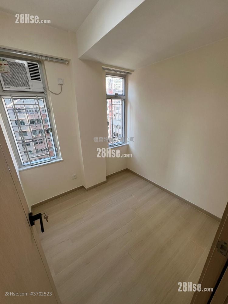 永順大廈 租盤 2 房 , 1 浴室 366 平方呎