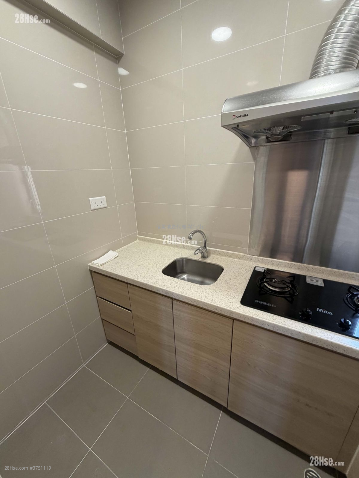 益漢洋樓 租盤 2 房 , 1 浴室 369 平方呎