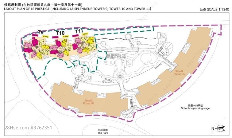 La Splendeur Of Le Prestige Sell 3 Bedrooms , 2 Bathrooms 730 ft²