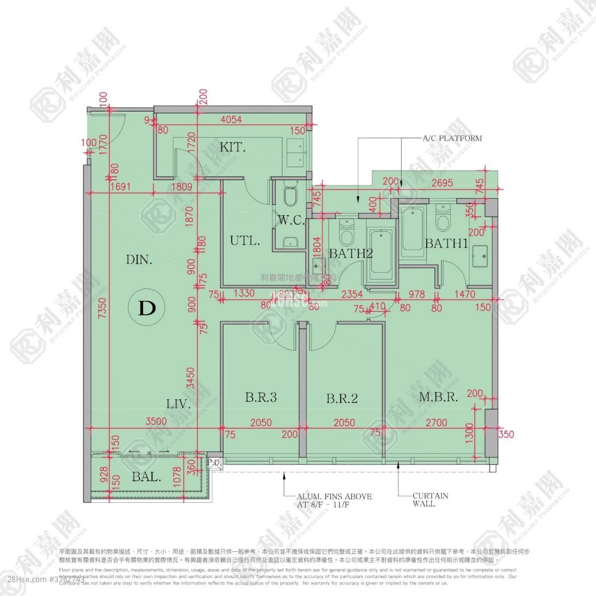 The Horizon Sell 3 Bedrooms , 3 Bathrooms 1,046 ft²