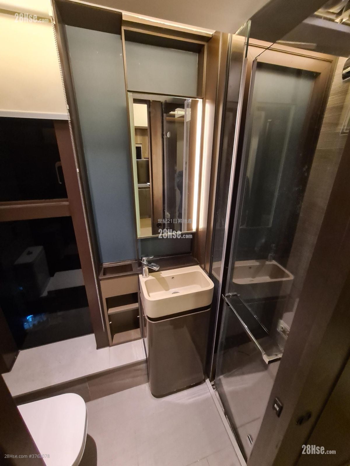 One Prestige Sell Studio , 1 Bathroom 206 ft²