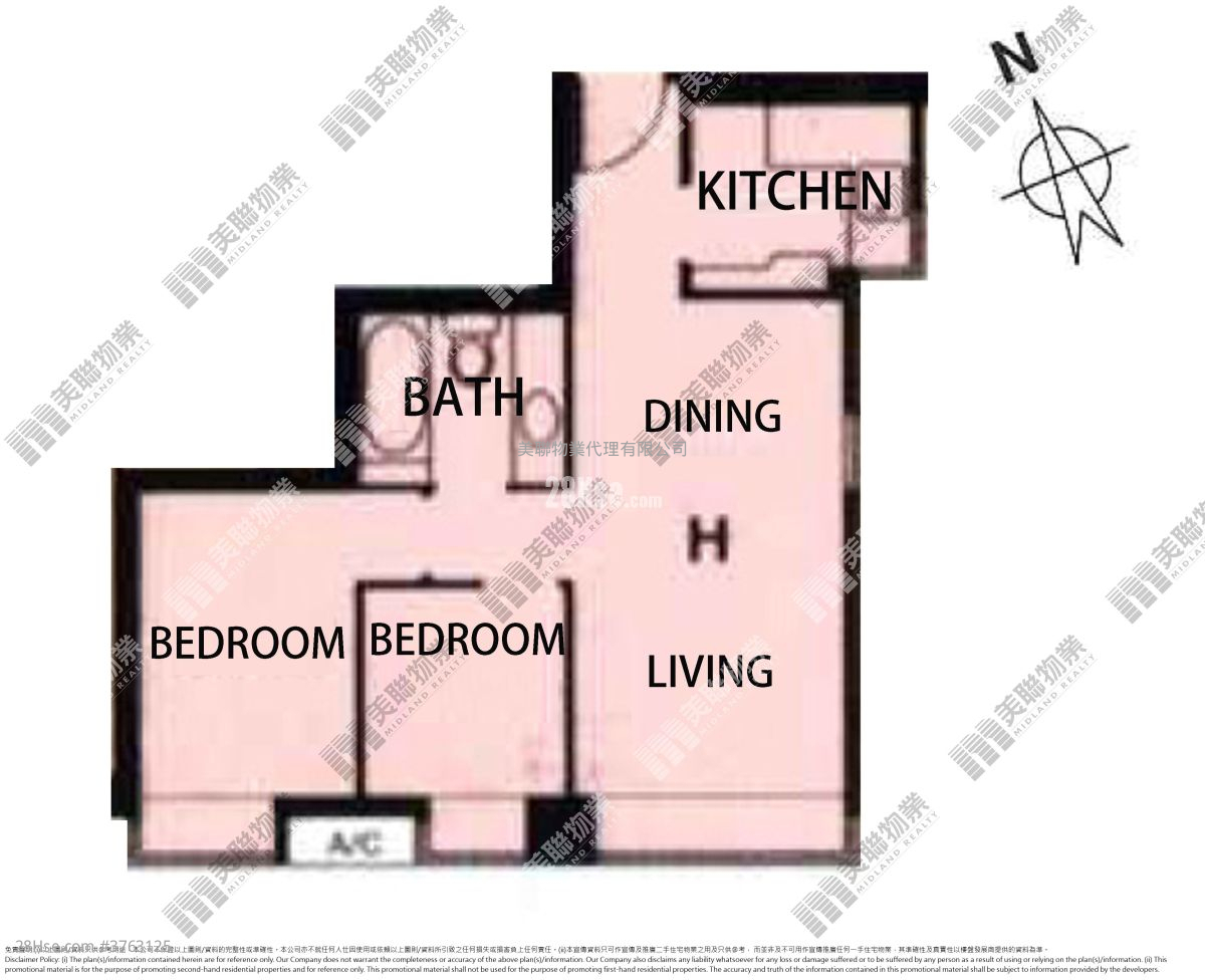 将军澳中心 售盘 2 房 , 1 浴室 465 平方尺