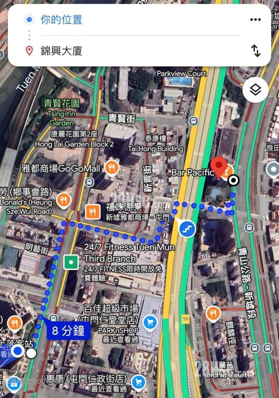 锦兴大厦 售盘 2 房 , 1 浴室 375 平方尺