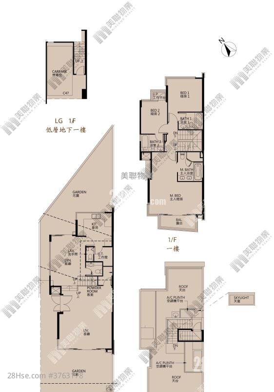 The Bloomsway Sell 3 Bedrooms , 5+ Bathrooms 1,785 ft²