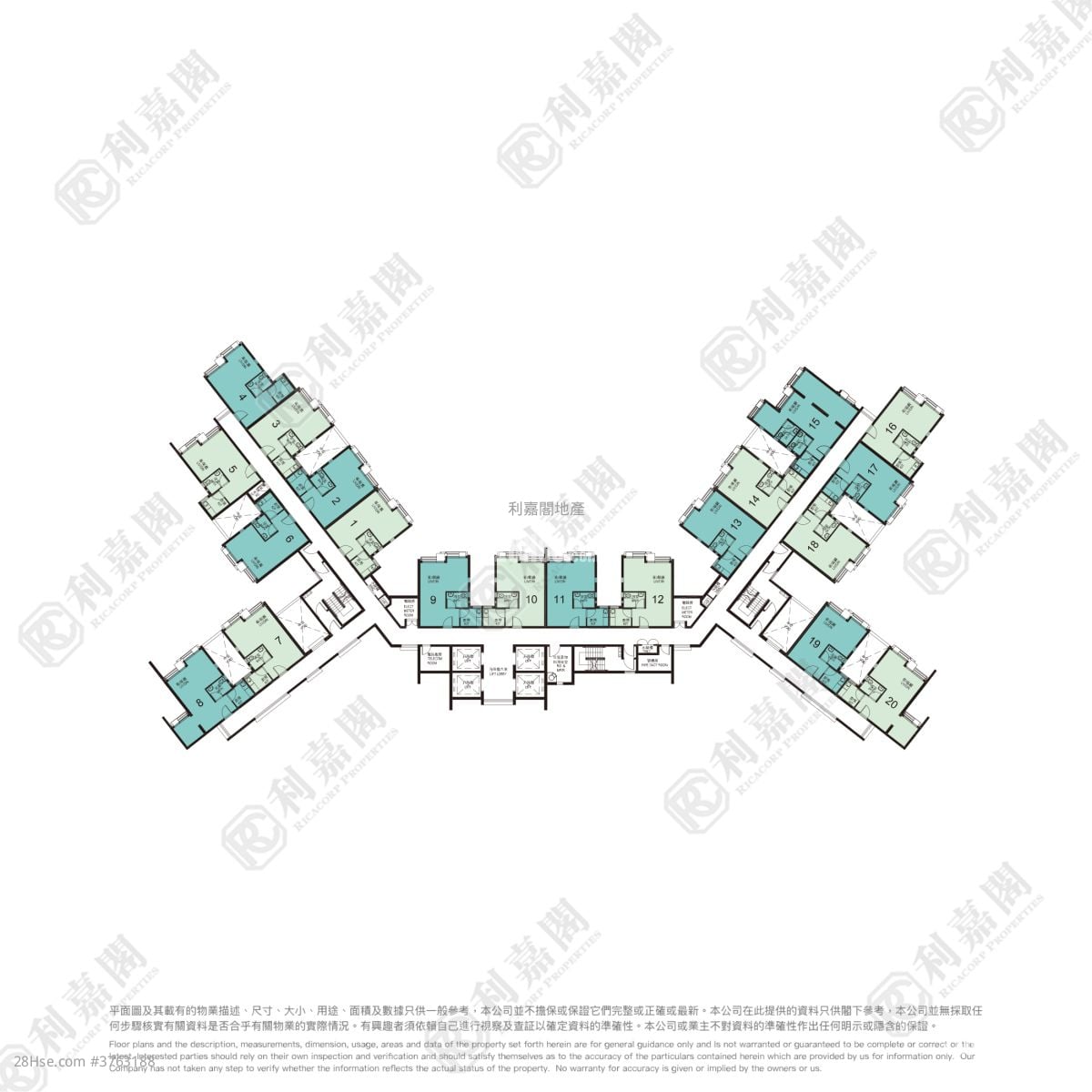 屏欣苑 售盘 1 房 , 1 浴室 376 平方尺