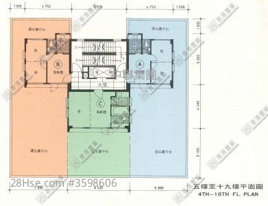 兆丰大厦 租盘 1 房 , 1 浴室 237 平方尺