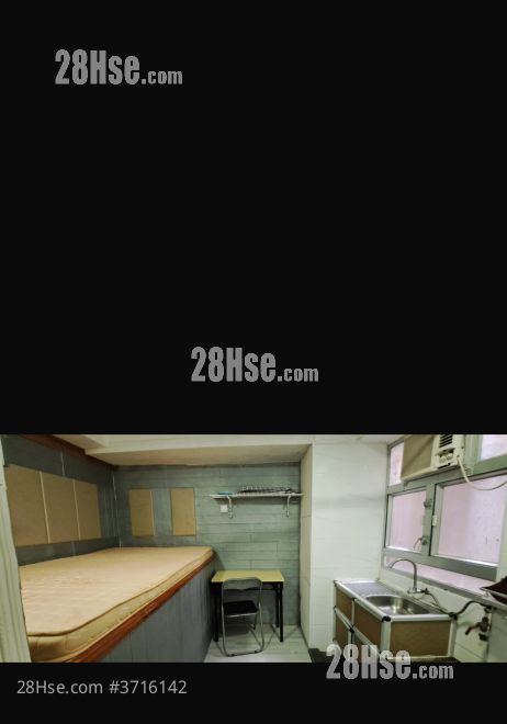 百樂大樓 租盤 1 房 , 1 浴室 110 平方呎