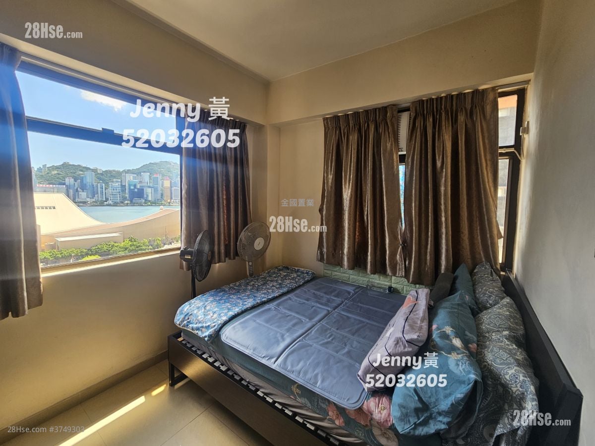 雅士洋樓 租盤 2 房 , 1 浴室 496 平方呎