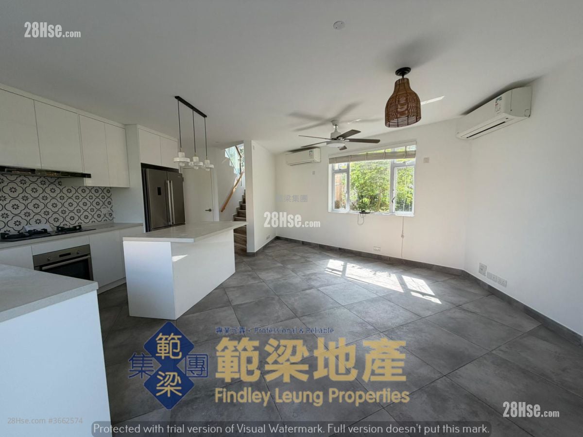 梅窝鹿地塘村 租盘 3 房 , 2 浴室 1,400 平方尺