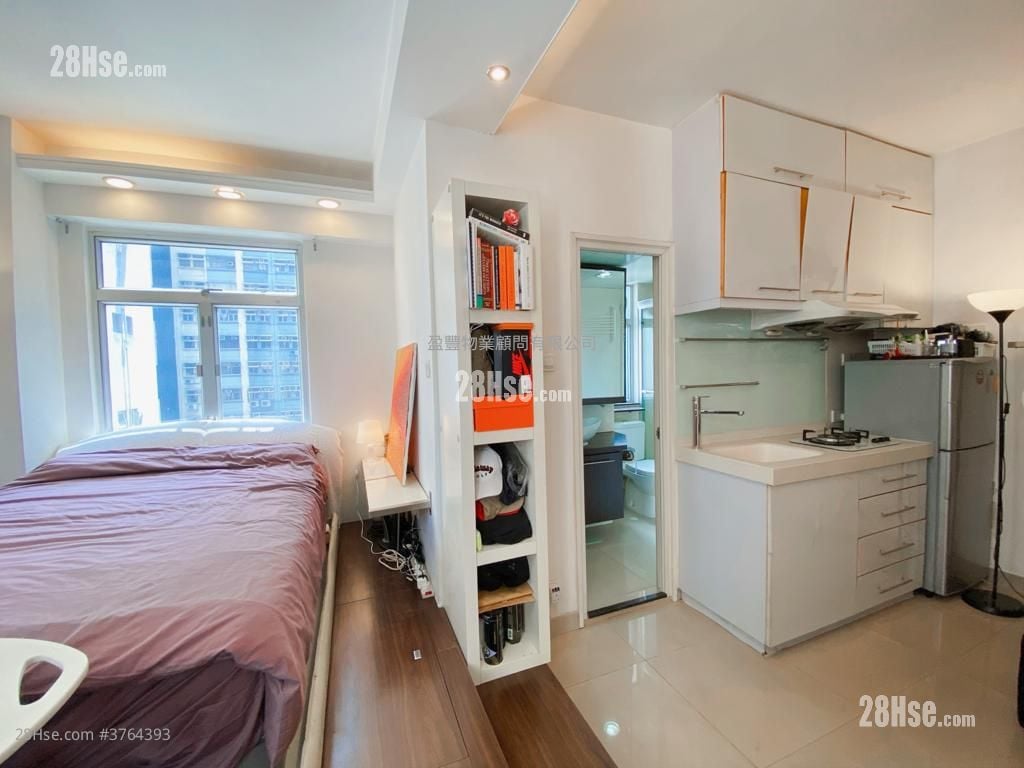仁文大厦 售盘 开放式间隔 , 1 浴室 277 平方尺