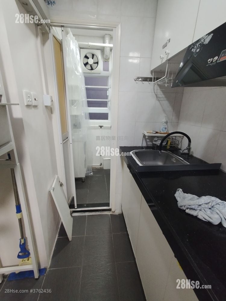 昌明大厦 租盘 2 房 , 2 浴室 380 平方尺