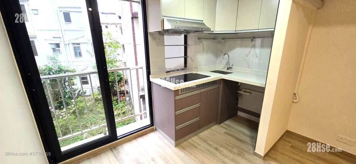 村屋 租盘 1 房 , 1 浴室 350 平方尺