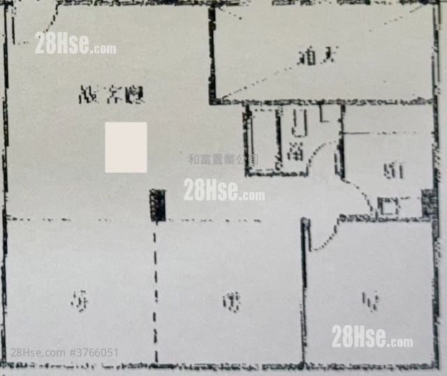 康华大厦 售盘 2 房 , 1 浴室 588 平方尺