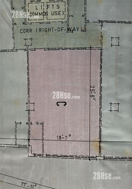 新中环大厦 售盘 478 平方尺