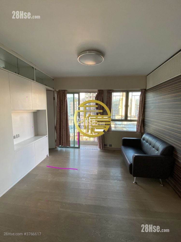 海雅豪苑 租盘 2 房 , 1 浴室 407 平方尺