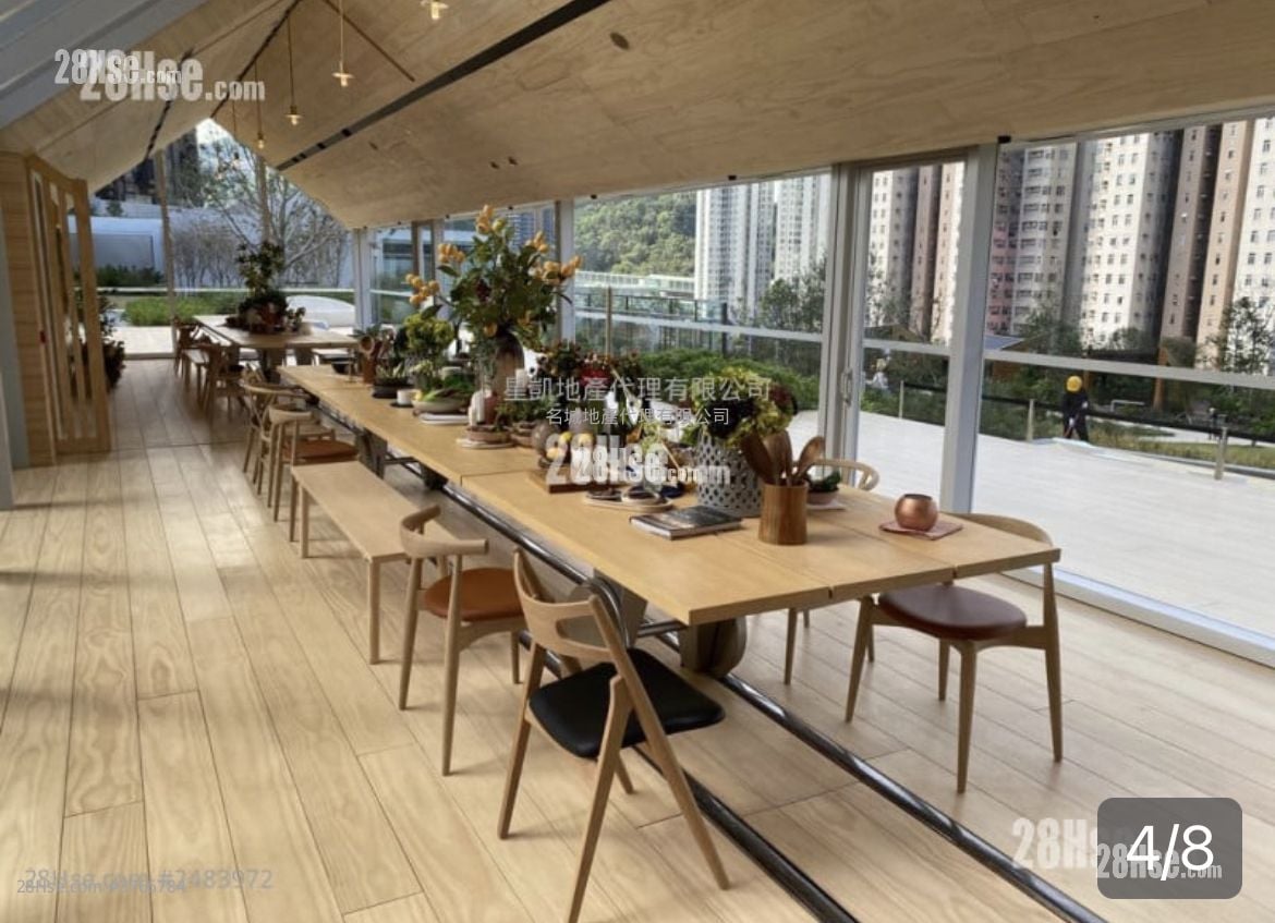 柏傲庄 售盘 开放式间隔 , 1 浴室 264 平方尺