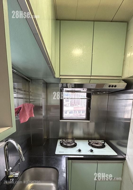 仁福大厦 租盘 2 房 , 1 浴室 278 平方尺